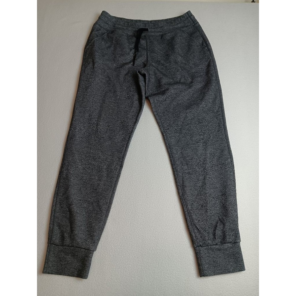32 Degrees Heat Mens M Gray Fleece Lined Joggers Sweatpants Tapered Drawstring